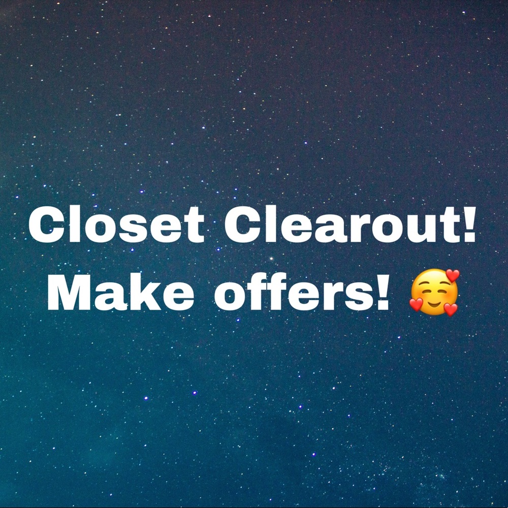💫CLOSET CLEAROUT!!!💞